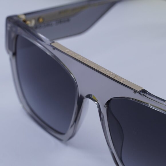 Marc Jacobs MARC 757/S 0KB7 9O Square Sunglasses - Transparent Dark Grey - Picture 4 of 13